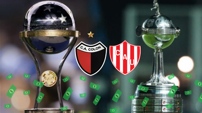Los millones de dólares que pierden Colón y Unión por no jugar las copas internacionales