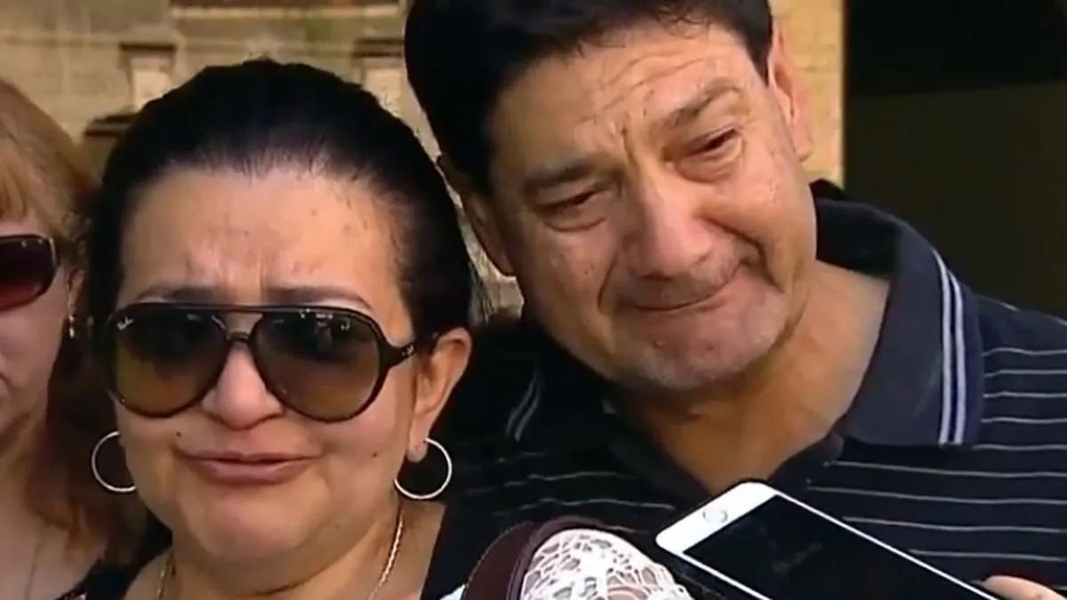 Graciela y Silvino, los padres de Fernando Báez Sosa. Foto: captura de pantalla TN.