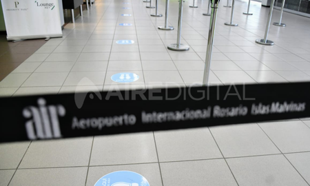El aeropuerto internacional de Rosario es oficialmente un corredor seguro. El aeropuerto internacional de Rosario es oficialmente un corredor seguro.
