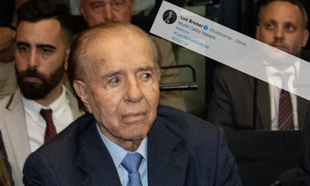 Luis Bremer dio por muerto a Carlos Menem y la red reaccionó Luis Bremer dio por muerto a Carlos Menem y la red reaccionó