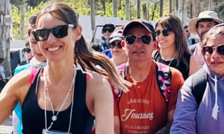 pampita se sumo a la peregrinacion a lujan en medio de su separacion pampita se sumo a la peregrinacion a lujan en medio de su separacion