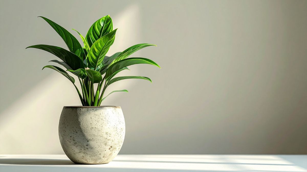 Esta planta funciona bien en dormitorios y espacios de descanso.