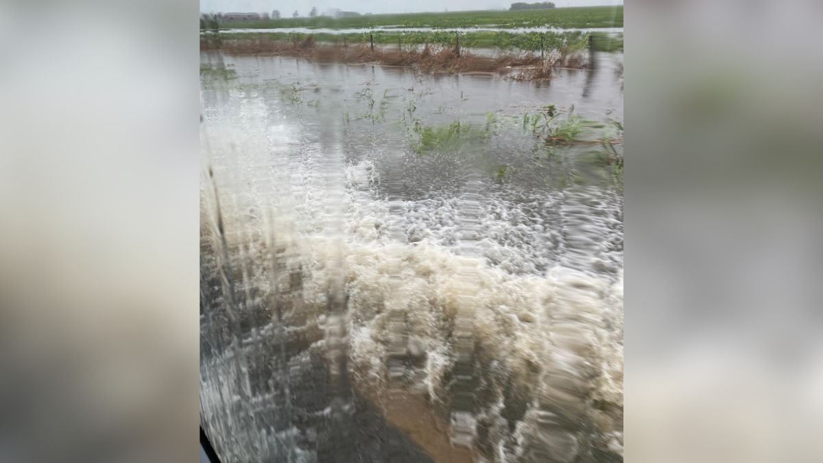 Minutos previos a las 17 oyentes de AIRE compartieron imágenes de como se encontraba la Ruta Nacional 11 a la altura de Colonia Esther, superando la localidad de Emilia. Minutos previos a las 17 oyentes de AIRE compartieron imágenes de como se encontraba la Ruta Nacional 11 a la altura de Colonia Esther, superando la localidad de Emilia.