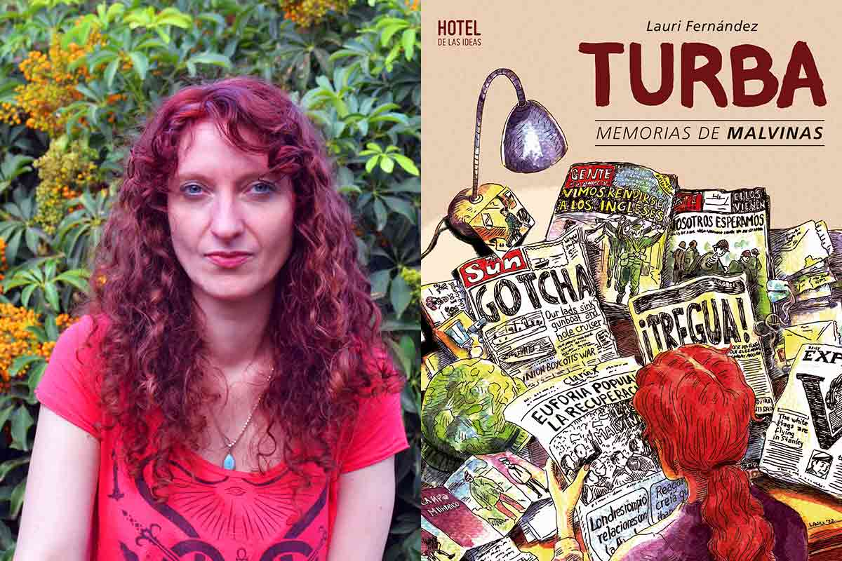 Una de las historietas más esperadas del año: Turba, memoria de Malvinas por Lauri Fernández
