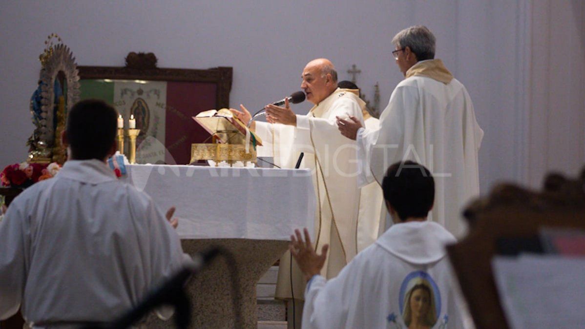 Aire de Santa Fe transmiti&oacute; en vivo la misa del s&aacute;bado de la Fiesta de la Virgen de Guadalupe.&nbsp;