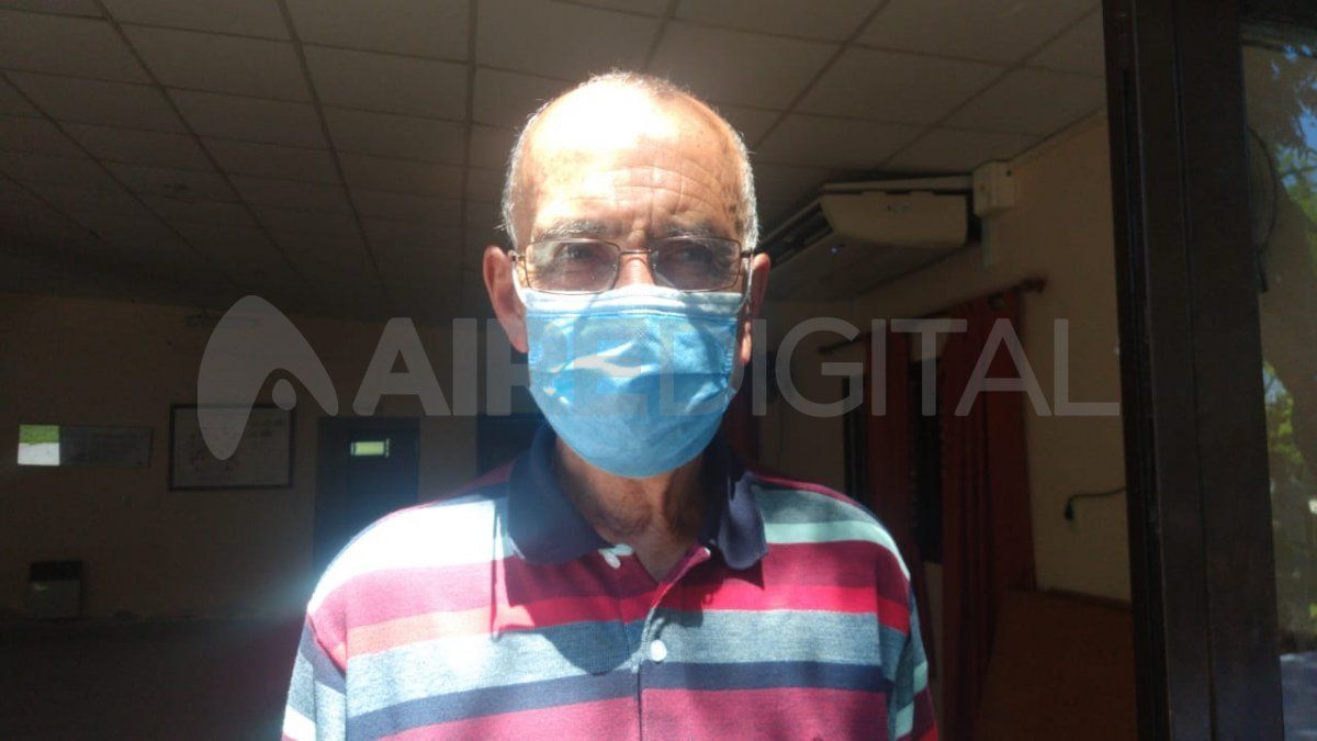 Jorge Aguirre, presidente de la Vecinal 30 de Noviembre.