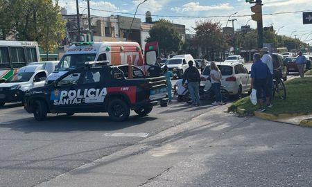 El accidente ocurrió en Aristóbulo del Valle y Llerena, en el norte de Santa Fe.