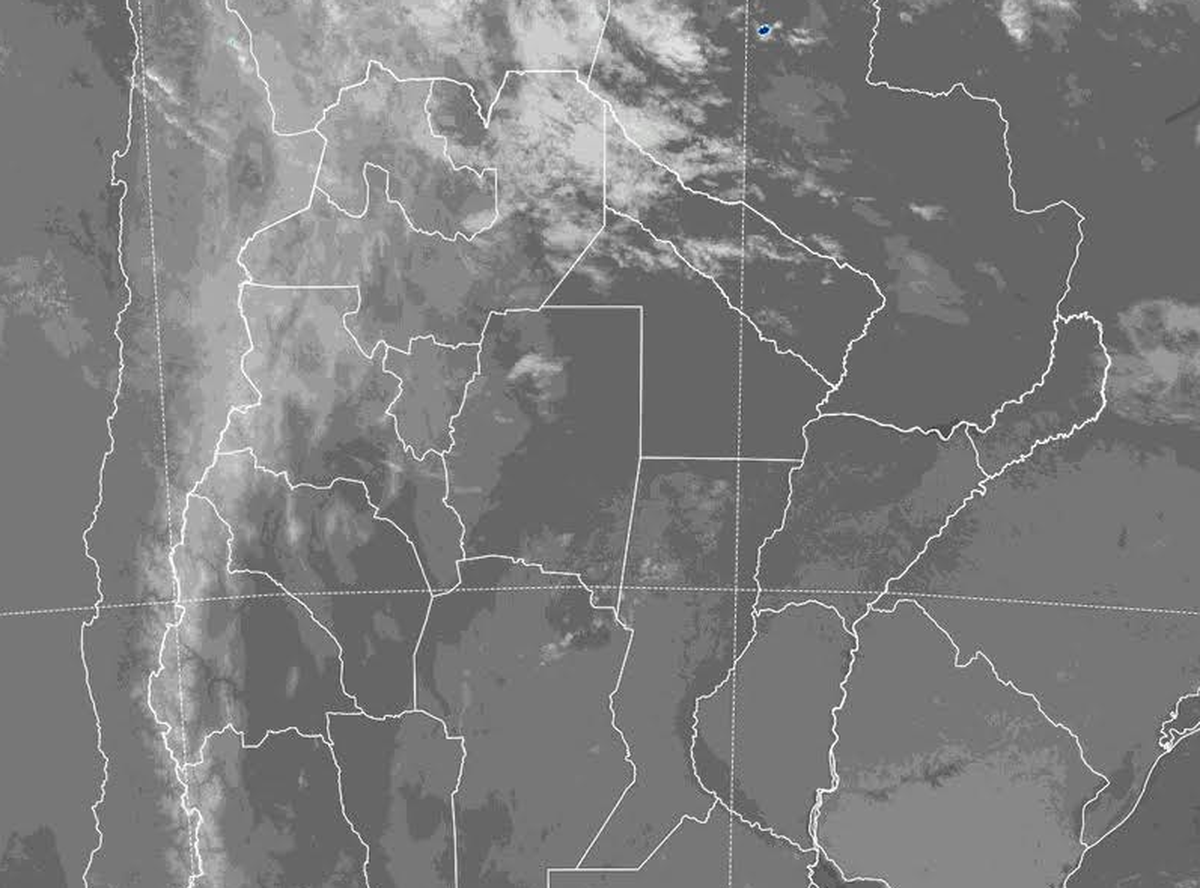 En la imagen satelital se observa que nuestra provincia continúa con el cielo mayormente despejado y temperaturas frescas. En la imagen satelital se observa que nuestra provincia continúa con el cielo mayormente despejado y temperaturas frescas.