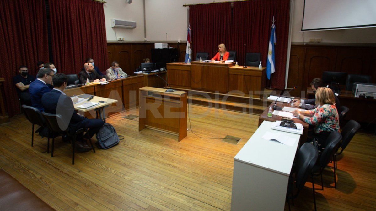 La audiencia en donde la jueza Carrara ordenó mantener cerrada la investigación a las defensas.