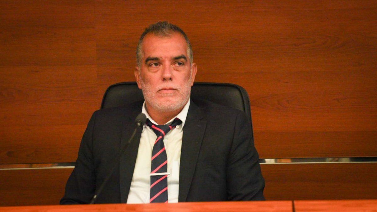 El juez Boaglio lleva adelante la audiencia en San Cristóbal