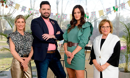 Bake Off, el certamen de pastelería de Telefe, ya está rompiéndola con los picos de rating. Bake Off, el certamen de pastelería de Telefe, ya está rompiéndola con los picos de rating.