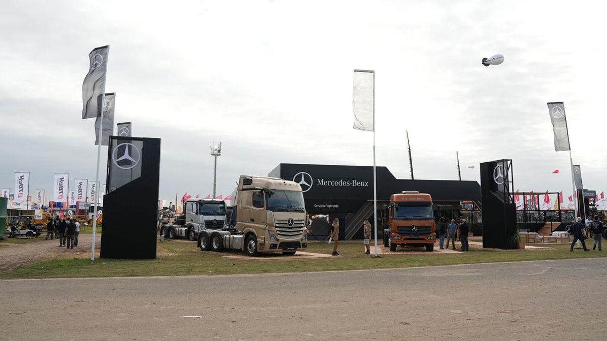 Mercedes-Benz Camiones y Buses, presente en Expoagro 2025. Mercedes-Benz Camiones y Buses, presente en Expoagro 2025.
