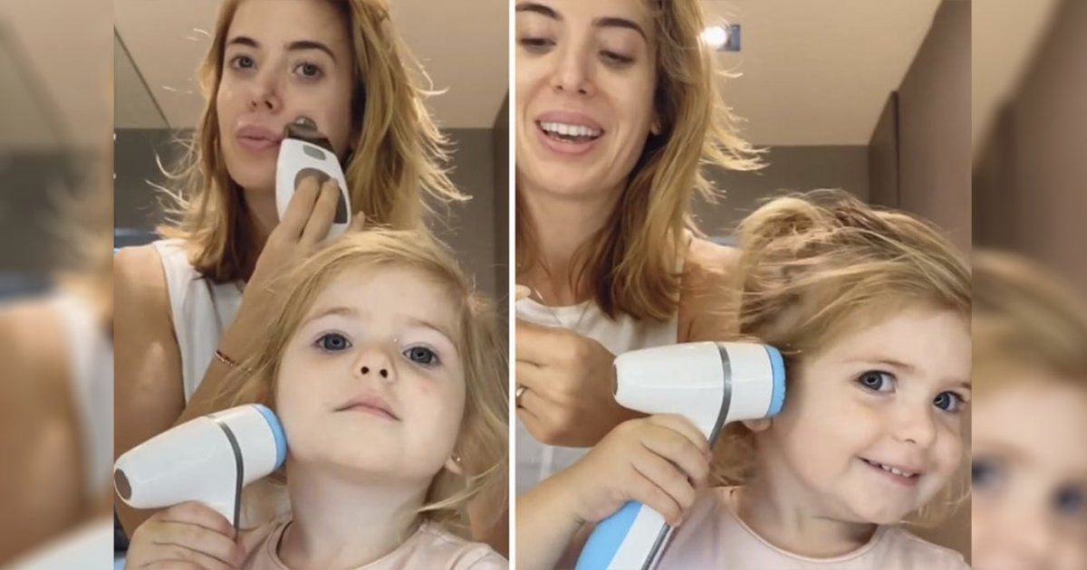 La actriz fue duramente criticada por pasarle a su hija la famosa maquinita.