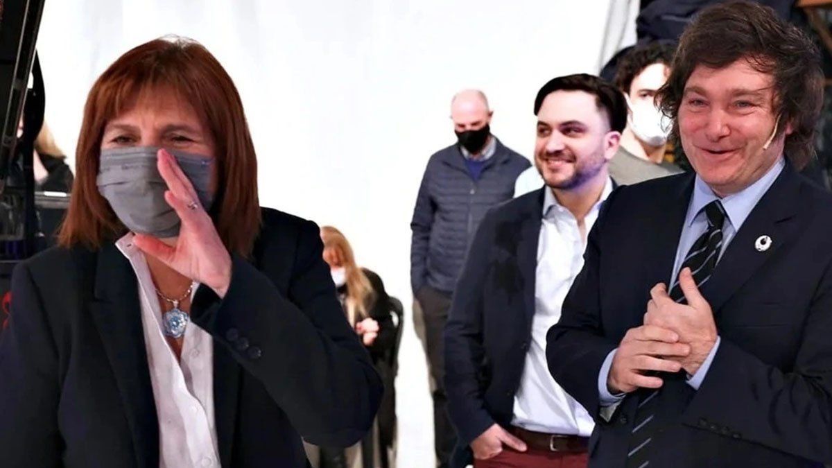 “A mí no me preocupa porque creo que cualquiera que crezca creyendo en la libertad, crece para un buen lugar", afirmó Bullrich sobre Milei.