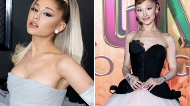 El antes y el después de Ariana Grande.