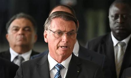Bolsonaro arribó al aeropuerto Juscelino Kubitschek de Brasilia las 6.40 proveniente de Orlando. Bolsonaro arribó al aeropuerto Juscelino Kubitschek de Brasilia las 6.40 proveniente de Orlando.