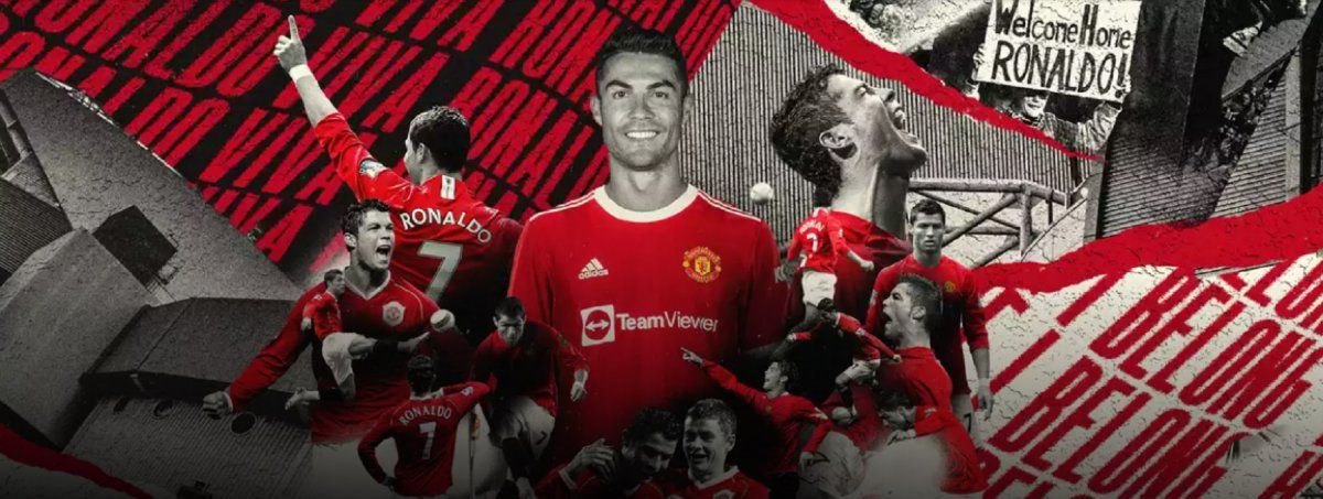 Cristiano Ronaldo fue presentado de manera oficial como nuevo jugador del Manchester United.
