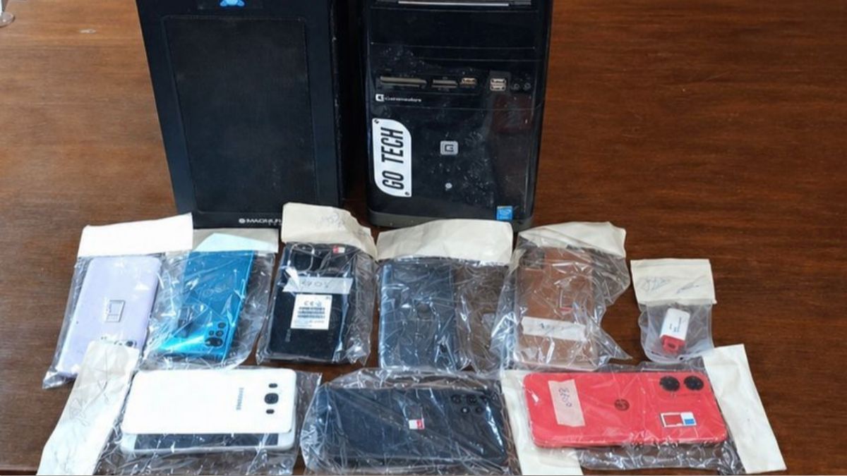 Durante los allanamientos se secuestraron elementos de interés. Durante los allanamientos se secuestraron elementos de interés. 