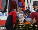 El arquero uruguayo sufrió la fractura de tibi y peroné durante un partido de la liga turca. El arquero uruguayo sufrió la fractura de tibi y peroné durante un partido de la liga turca.