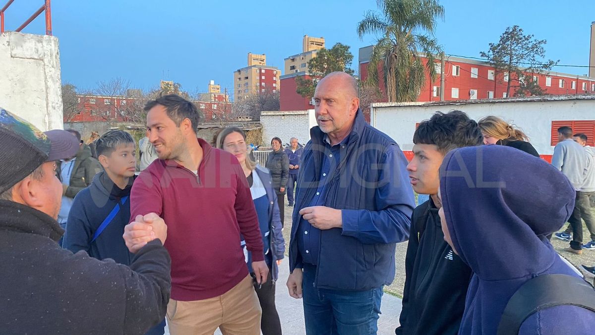 El gobernador de Santa Fe