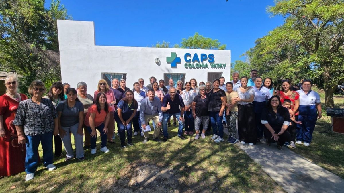 La Provincia de Santa Fe reabrió el Centro de Salud de Colonia Yatay para fortalecer la atención primaria.