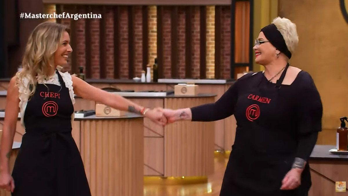 Carmen Barbieri y Dani La Chepi previo a la eliminación