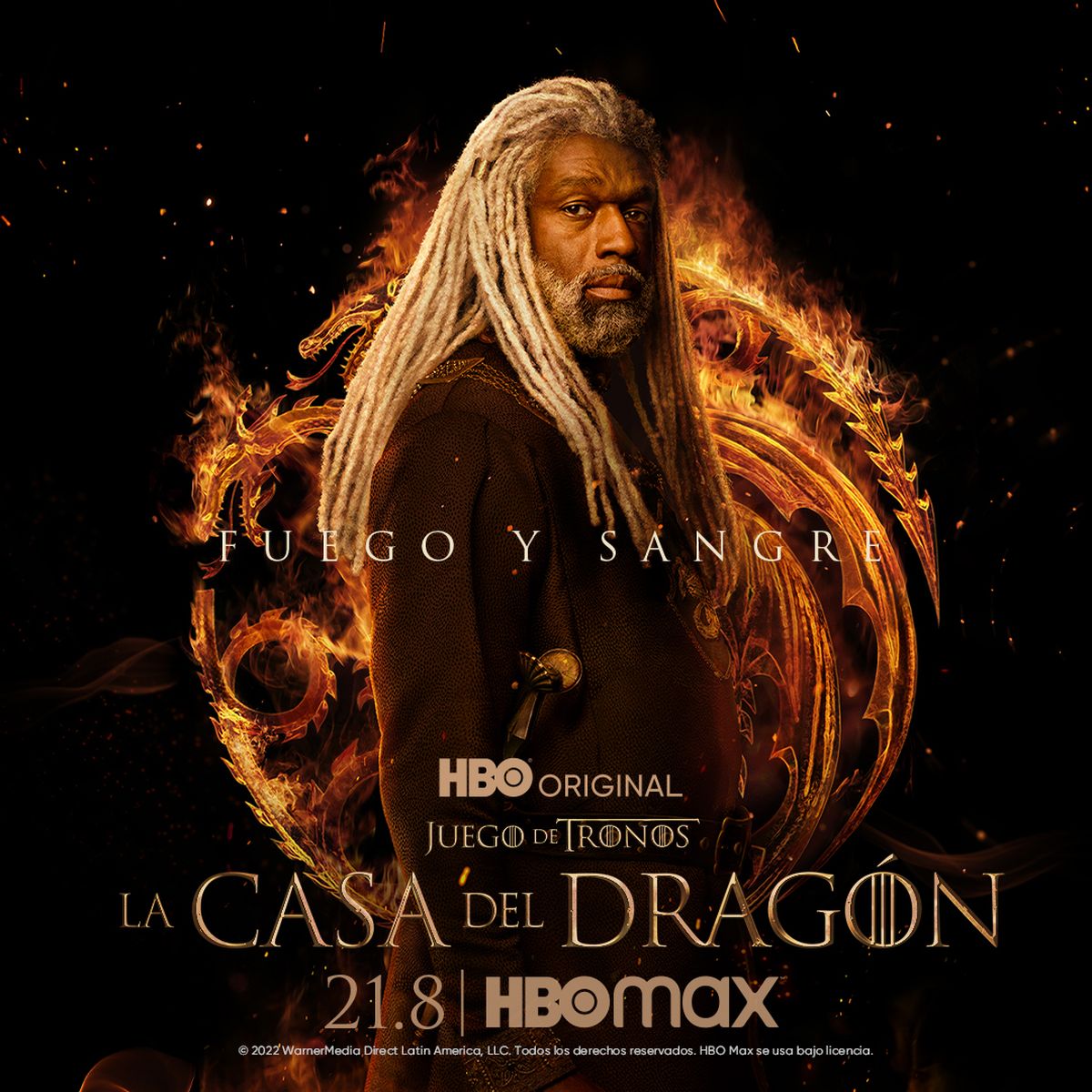 Steve Toussaint como Lord Corlys Velaryon, "La serpiente de mar"