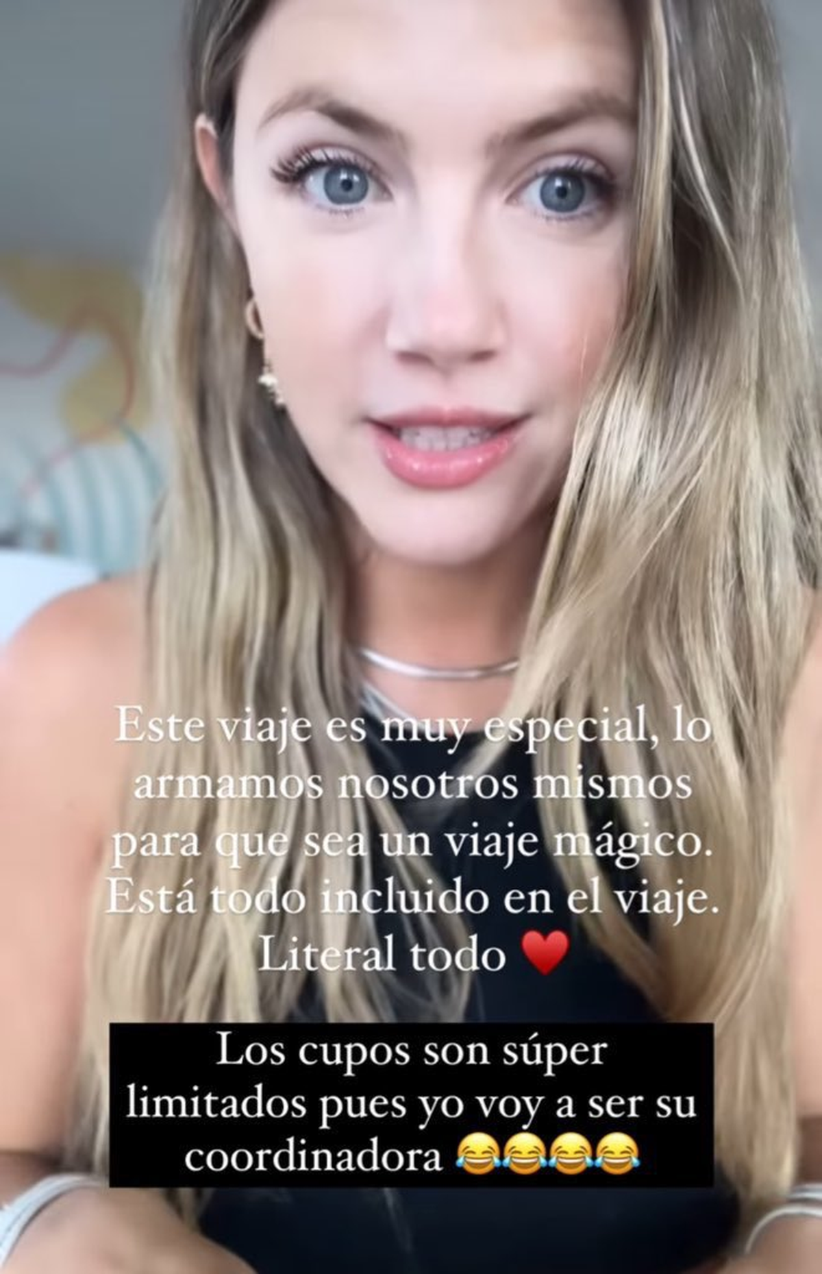 En Instagram, Stephanie Demner exclamó que los viajes "incluyen todo". En Instagram, Stephanie Demner exclamó que los viajes "incluyen todo". 