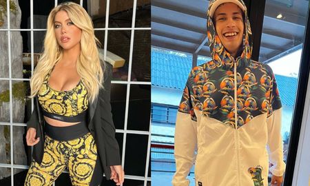 Wanda Nara y L-Gante están en llamas. Wanda Nara y L-Gante están en llamas.