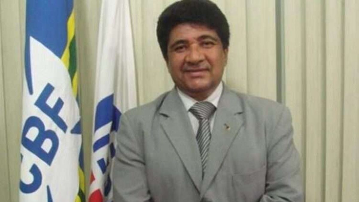 Ednaldo Rodrigues presidente interino de la Confederación Brasileña de Fútbol.
