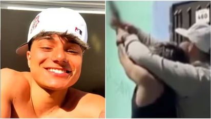 Escándalo con Santiago Motolo: el actor de Disney fue grabado disparando una 9 mm en la Villa 31