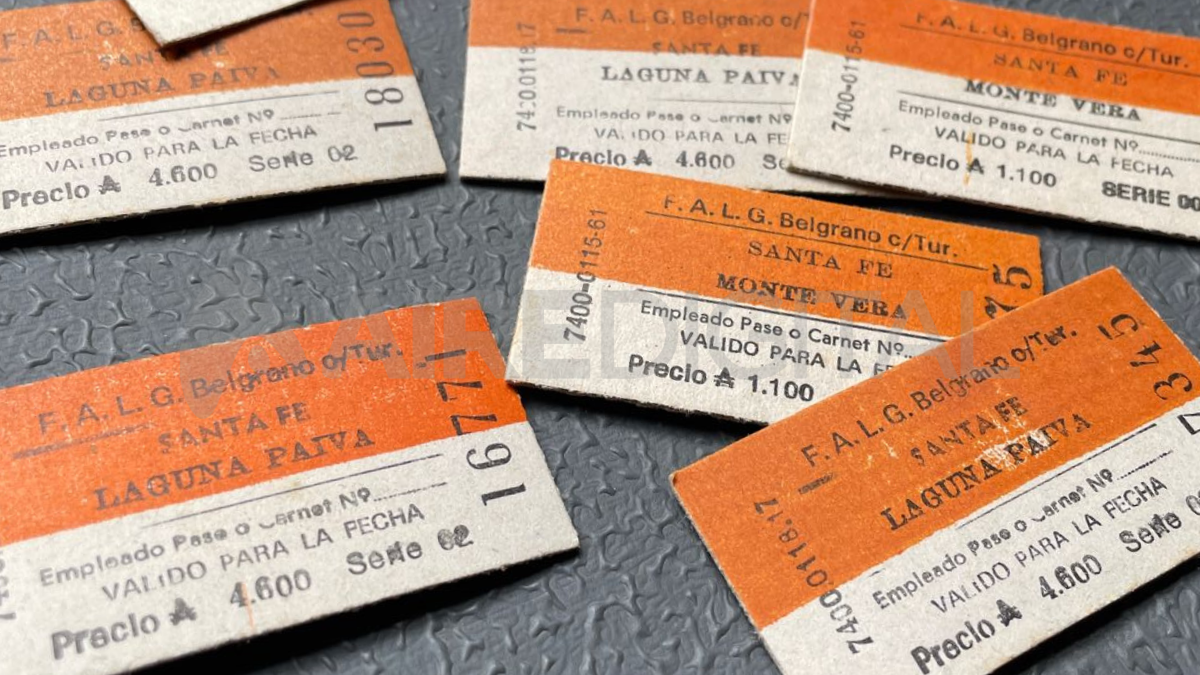 Tren Laguna PaivaSanta Fe se realizó la primera prueba de vía con un