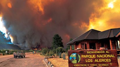 El Ministerio de Seguridad dijo que identificará y juzgara a los responsables de los incendios
