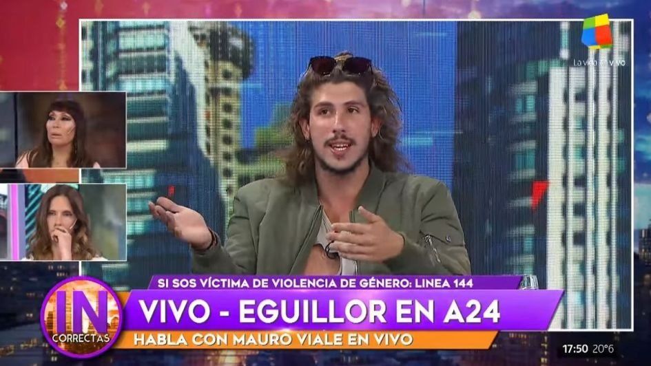 Mauro Viale entrevistó a Rodrigo Eguillor y hasta Feinmann “lo destrozó”