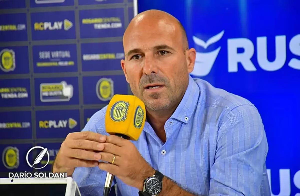 Gonzalo Belloso es el nuevo presidente de Rosario Central.