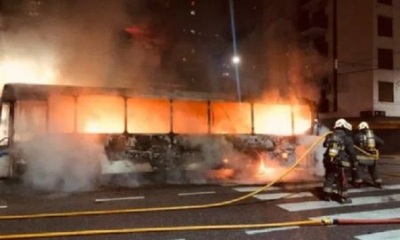 La explosión se produjo en la intersección de Corrientes y Bulnes La explosión se produjo en la intersección de Corrientes y Bulnes