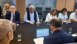 El titular de UDA, Sergio Romero, participó de la reunión paritaria con el Gobierno nacional.