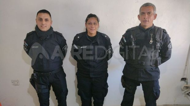 Carlos Boll, Vanina Arredondo y Gabriel Flores.