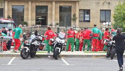 Del simulacro, participaron efectivos de la Policía de la Ciudad, Bomberos de la Ciudad, Defensa Civil, el SAME, el área Cementerios, de la Policía Federal, la Agencia Federal de Emergencias y personal de la Corte Suprema.