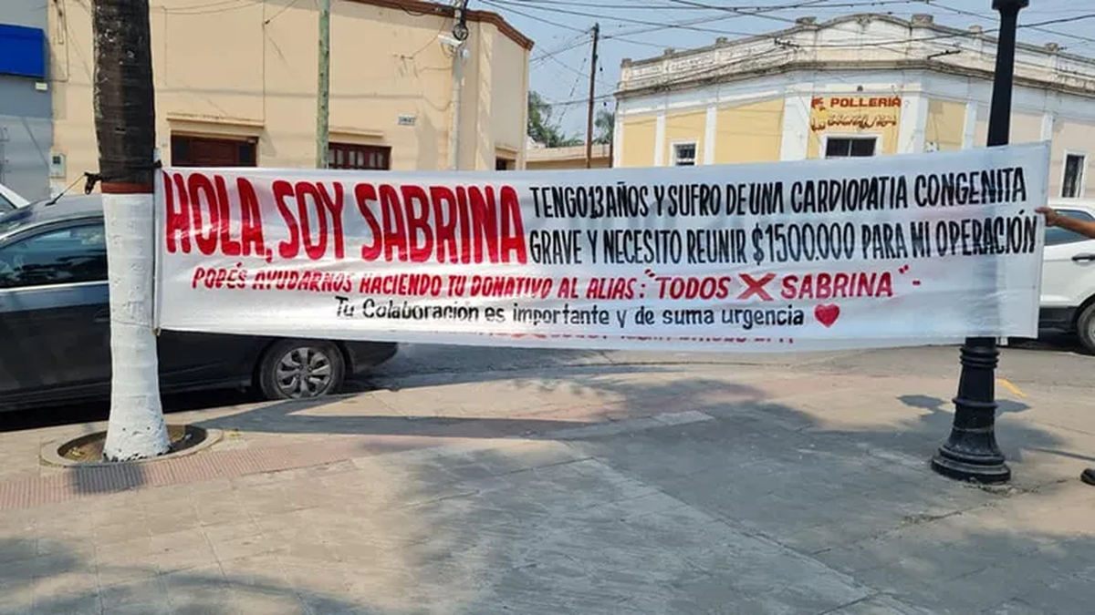 Llamado a la solidaridad por Sabrina Ramos.