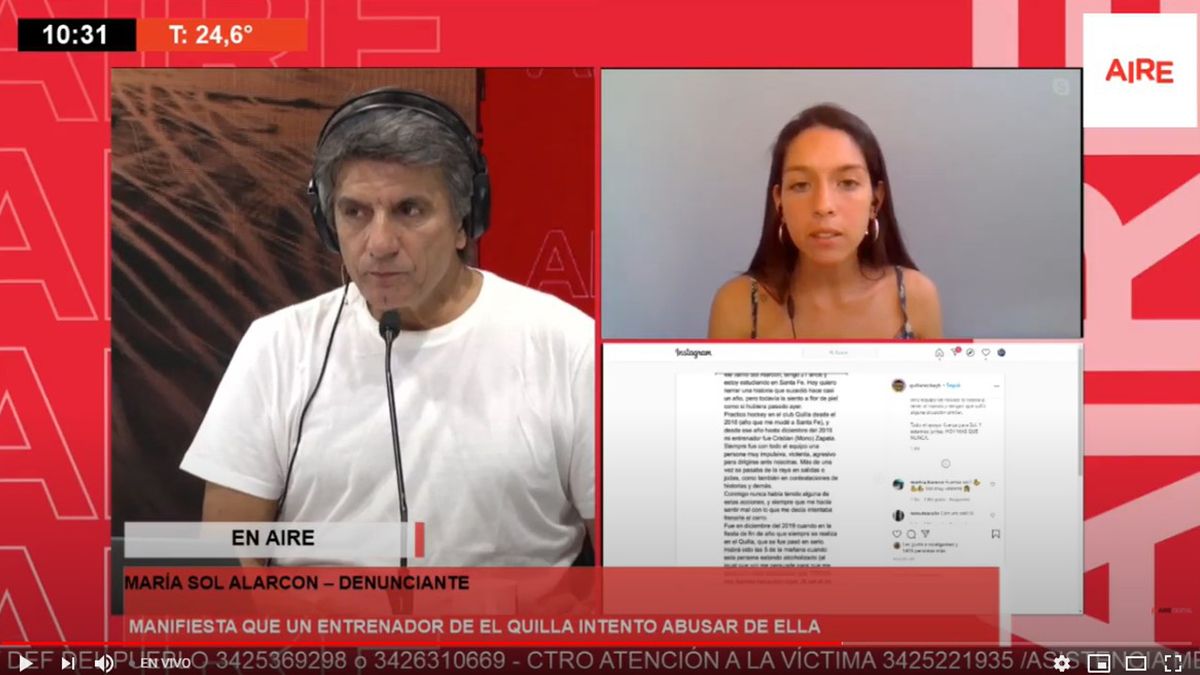 En la entrevista con Luis Mino