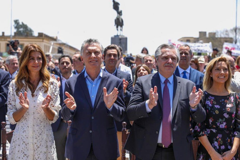 Macri y Fernández juntos en Luján: Llegó la hora de estar juntos para siempre