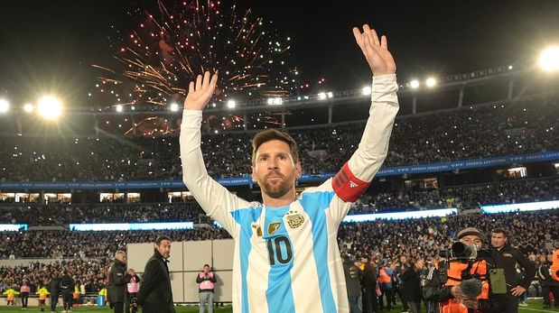 Messi le dedicó un mensaje al Indio Solari en su cuenta de Instagram.