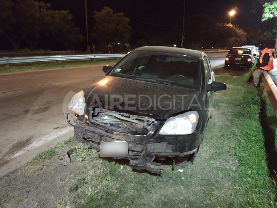 Un accidente en Circunvalación Oeste ocurrió para evitar un asalto. 