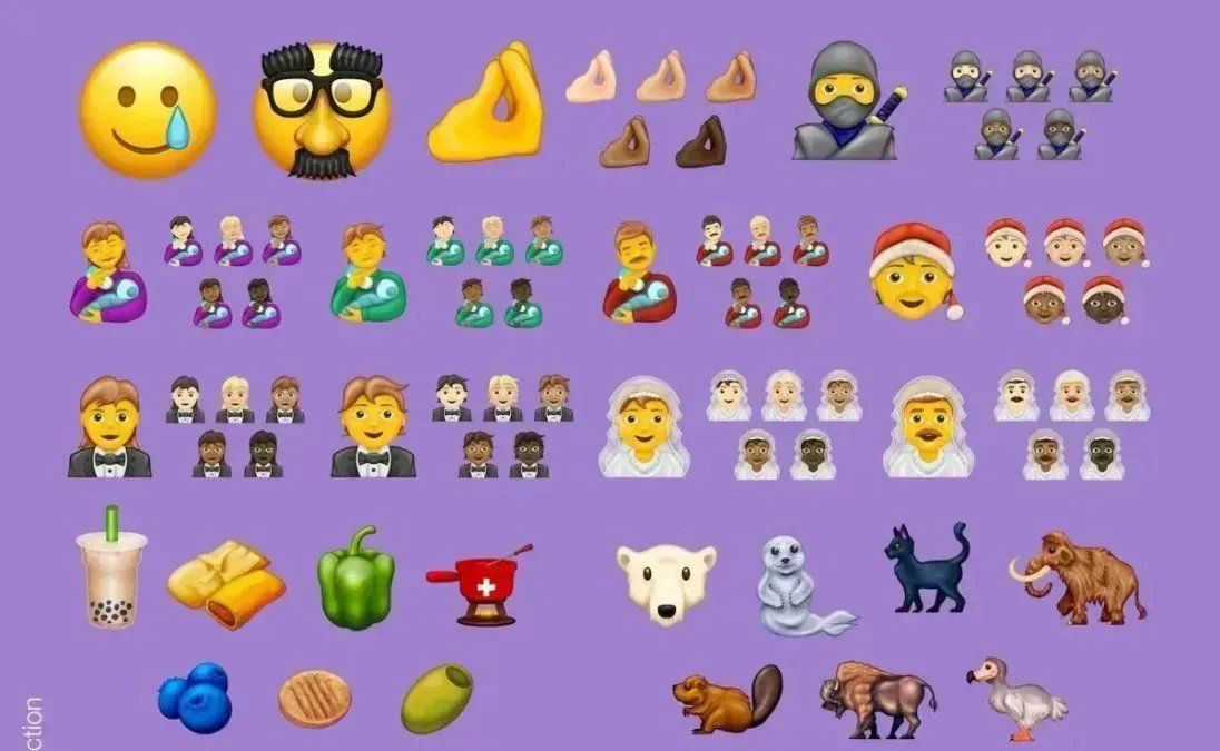 Algunos de los nuevos emojis que se vienen.