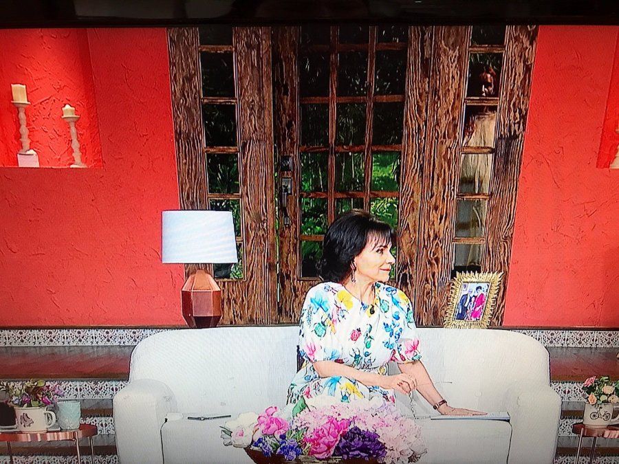 Apareció un fantasma detrás de una conductora en pleno programa de televisión