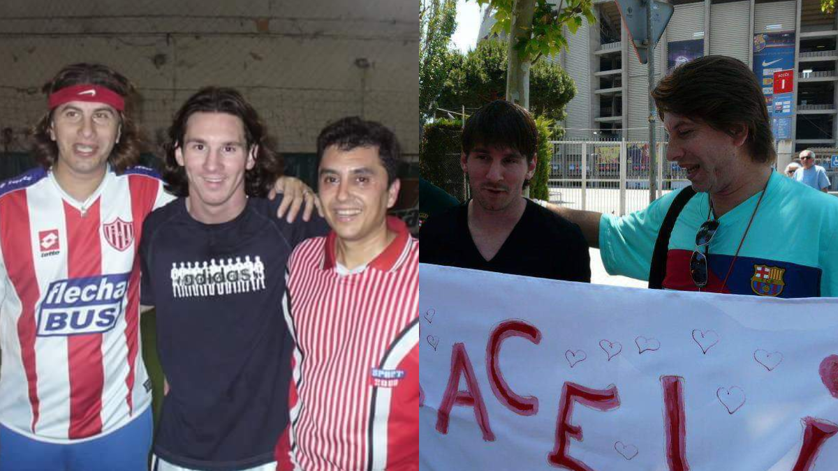 Es hincha de Unión, jugó con Messi y está en Chile para ver el partido contra Palestino por la Copa Sudamericana