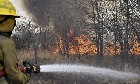 Los focos de incendios en La Pampa y Neuquén siguen contenidos y el de Bariloche controlado. Los focos de incendios en La Pampa y Neuquén siguen contenidos y el de Bariloche controlado.