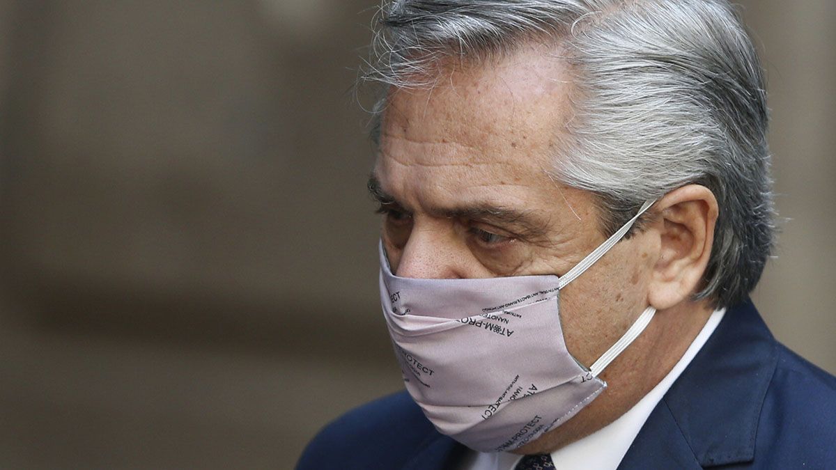 El presidente dijo que no sabe en dónde se contagió y que la vacuna lo ayudó a no estar peor de salud.