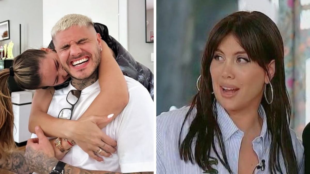 La China Suárez rompió el acuerdo y fue al almuerzo con Icardi y sus hijas.